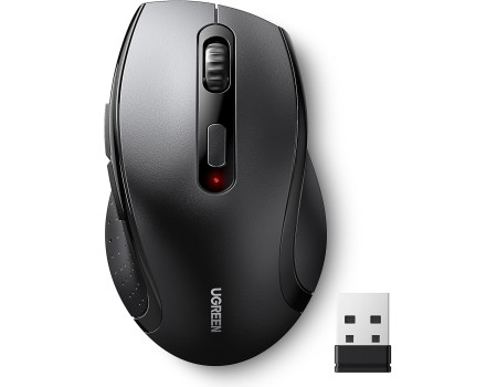Миша комп'ютерна бездротова UGREEN з USB-приймачем 2.4G 1600 DPI (UG-45012)