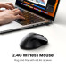 Миша комп'ютерна бездротова UGREEN з USB-приймачем 2.4G 1600 DPI (UG-45012)