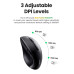 Миша комп'ютерна бездротова UGREEN з USB-приймачем 2.4G 1600 DPI (UG-45012)