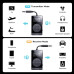 Передавач + приймач 2-в-1 Ugreen Airplane Bluetooth 5.3 aptX Adaptive aptX HD 3.5мм Aux (UG-45492)