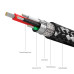 Кабель Type-C Type-C PD 3A 60W Ugreen 0.5 метра (UG-50223)