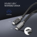 Кабель Type-C Type-C PD 3A 60W Ugreen 0.5 метра (UG-50223)