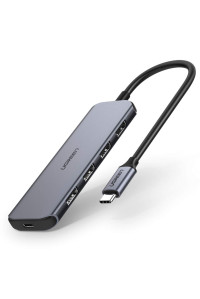 USB Хаб Ugreen 5 в 1 Type C USB 3.0 PD 60W (UG-50312)