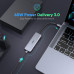 USB Хаб Ugreen 5 в 1 Type C USB 3.0 PD 60W (UG-50312)