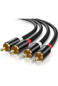 Кабель 2 RCA 2 RCA Ugreen стерео аудио Hi-Fi