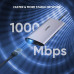 Ugreen TYPE-C хаб 8-в-1 USB 3.0 HDMI Gigabit Ethernet картрідер Sd/tf PD 100w