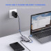 Ugreen TYPE-C хаб 8-в-1 USB 3.0 HDMI Gigabit Ethernet картрідер Sd/tf PD 100w