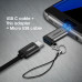 Перехідник Type-C Micro USB Ugreen алюміній, брелок (UG-50590)