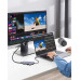  Хаб Type-C HDMI 2.1 8k 30hz 4k 120hz 2k 144hz HDR Ugreen для Macbook Lenovo Huawei Xiaomi
