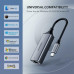 USB-C Ethernet Gigabit адаптер для MacBook Ipad RJ45 LAN 1000 Мбит/с USB 3.1 Ugreen (UG-50737)