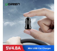 Автомобильное зарядное устройство для телефона USB 4.8А 24W UGREEN (UG-50875)