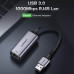 Адаптер Ugreen USB Ethernet Gigabit 1000 Мбит/c USB 3.0 LAN RJ45 (UG-50922)