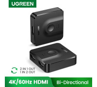 Двунаправленный HDMI 2.0 сплиттер переключатель 2 в 1 Ugreen 4K 60Hz 3D (UG-50966)