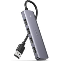 USB хаб із зовнішнім живленням 5-в-1 Ugreen 4 USB 3.0