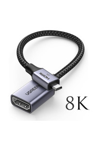 Переходник Micro HDMI - HDMI 2.1 8k 60hz 4k 240hz 180hz 144hz Ugreen (UG-HD182)