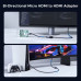 Переходник Micro HDMI - HDMI 2.1 8k 60hz 4k 240hz 180hz 144hz Ugreen (UG-HD182)