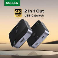 Type-C Switch переключатель 2 в 1 HDMI Thunderbolt 4k 60hz 2k 144hz UGREEN (UG-55451)