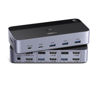 HDMI-переключатель для 2 мониторов 2 компьютеров 4k 60hz USB 3.0 Ugreen (UG-55455)