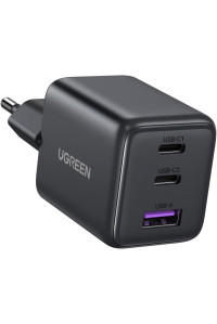 Быстрое зарядное устройство UGREEN GaN 30W Type-C USB PD 3.0 QC 4.0 (UG-55536)