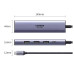 Хаб USB-C HDMI 2.1 Thunderbolt 5/4 Ugreen 5 в 1 8k 60hz 4k 240hz 170hz 144hz (UG-55611)