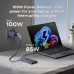 Хаб UGREEN Revodock Pro для 2 моніторів 11-в-1 4k 120hz DP+HDMI 10 Гбіт/с PD 100W RJ45 3.5 мм (UG-55766)