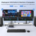 Переключатель 2 монитора 2 компьютера Displayport 1.4 8k 60hz 4k 240hz 144hz USB 3.0 Ugreen (UG-55851)