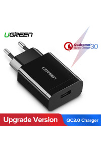 Зарядний пристрій Ugreen USB Quick Charge 3.0 18W (UG-60201)