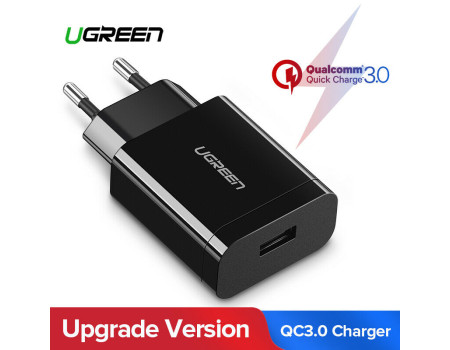 Зарядний пристрій Ugreen USB Quick Charge 3.0 18W (UG-60201)