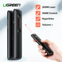 Беспроводной пульт для презентаций Ugreen Wireless Presenter 2.4GHz (презентер+лазерная указка)