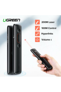 Беспроводной пульт для презентаций Ugreen Wireless Presenter 2.4GHz (презентер+лазерная указка)