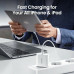 Мережевий зарядний пристрій Ugreen USB TYPE-C 20w QC 4.0 PD 3.0 White (UG-60450)