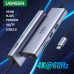 Хаб для Макбука M4 7-в-1 Ugreen USB-C RJ45 4K 60Hz HDMI PD 100W (UG-CM512)