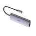 UGREEN USB-C хаб 3 x USB 3.0 Gigabit Ethernet RJ45 для MacBook алюминий (UG-60718)