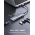 UGREEN USB 3.0 хаб + Gigabit Ethernet адаптер 1000 Мбит/с RJ45 LAN (UG-60812)
