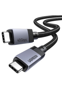 Кабель Type-C Type-C USB4 Thunderbolt 4 8k 40 Гбит/с 240W PD3.1 Ugreen 1 м (UG-L705)