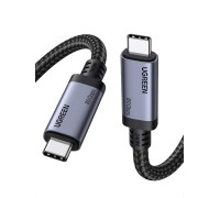  Кабель Type-C Type-C USB4 Thunderbolt 5 16k 80 Гбит/с 240W PD3.1 Ugreen 1 м (UG-L706)