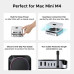 Хаб подставка для Mac Mini M4/ M4 Pro 11 в 1 Ugreen слот NVMe 8TB 10Gbps USB-A/C SD/TF (UG-65487)
