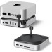 Підставка хаб для Mac mini M4 і M4 Pro Ugreen 10 в 1 DisplayPort 4k USB 3.2 M.2 NVMe слот (UG-65488)