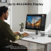 Підставка хаб для Mac mini M4 і M4 Pro Ugreen 10 в 1 DisplayPort 4k USB 3.2 M.2 NVMe слот (UG-65488)