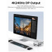 Підставка хаб для Mac mini M4 і M4 Pro Ugreen 10 в 1 DisplayPort 4k USB 3.2 M.2 NVMe слот (UG-65488)