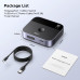 Перемикач DisplayPort+Type-C Switch 2 в 1 8k 60hz 4k 240hz Ugreen (UG-65878)