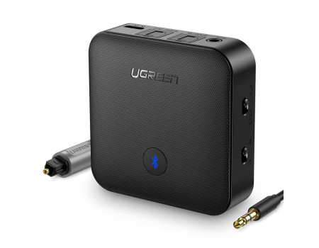 Ugreen Bluetooth 5.0 aptX HD Hi-Fi приймач + передавач AUX RCA Toslink SPDIF receiver + transmitter (UG-70158)