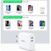 Зарядка на 2 Type-C PD Ugreen 36W Мережева для iPhone iPad Macbook Samsung