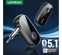 Ugreen Bluetooth 5.1 адаптер HI-FI aptX HD AUX приемник (UG-70304)