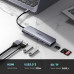 USB C хаб 6-в-1 Ugreen 4K HDMI 3 USB 3.0 картридер SD/TF для MacBook M4 M3 M2 (UG-70410)
