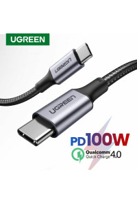 Кабель Type C Type C Ugreen 100W 5A PD QC 4.0 FCP (UG-US316)