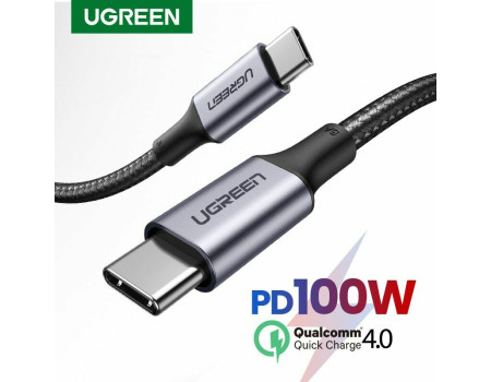 Кабель Type C Type C Ugreen 100W 5A PD QC 4.0 FCP (UG-US316)