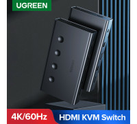 Переключатель 4 компьютера к 1 монитору Ugreen Switch HDMI USB 4k 60hz (UG-70439)