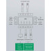 Перемикач 4 комп'ютери до 1 монітора Ugreen Switch HDMI USB 4k 60hz (UG-70439)