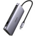 Хаб для Macbook Pro Air M1 M2 9-в-1 Ugreen 4k 60hz Type-C USB 3.0 HDMI VGA 100W